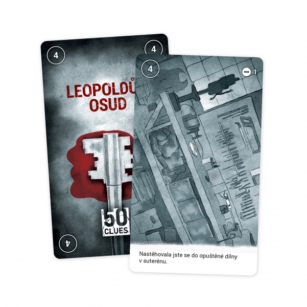 Fotografie z únikové deskové hry  Detektivní únikovka - Leopold 3. díl od společnosti Albi