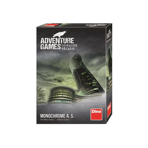 Fotografie z únikové deskové hry  Adventure games: Monochrome a.s. od společnosti Dino(1 / 2)