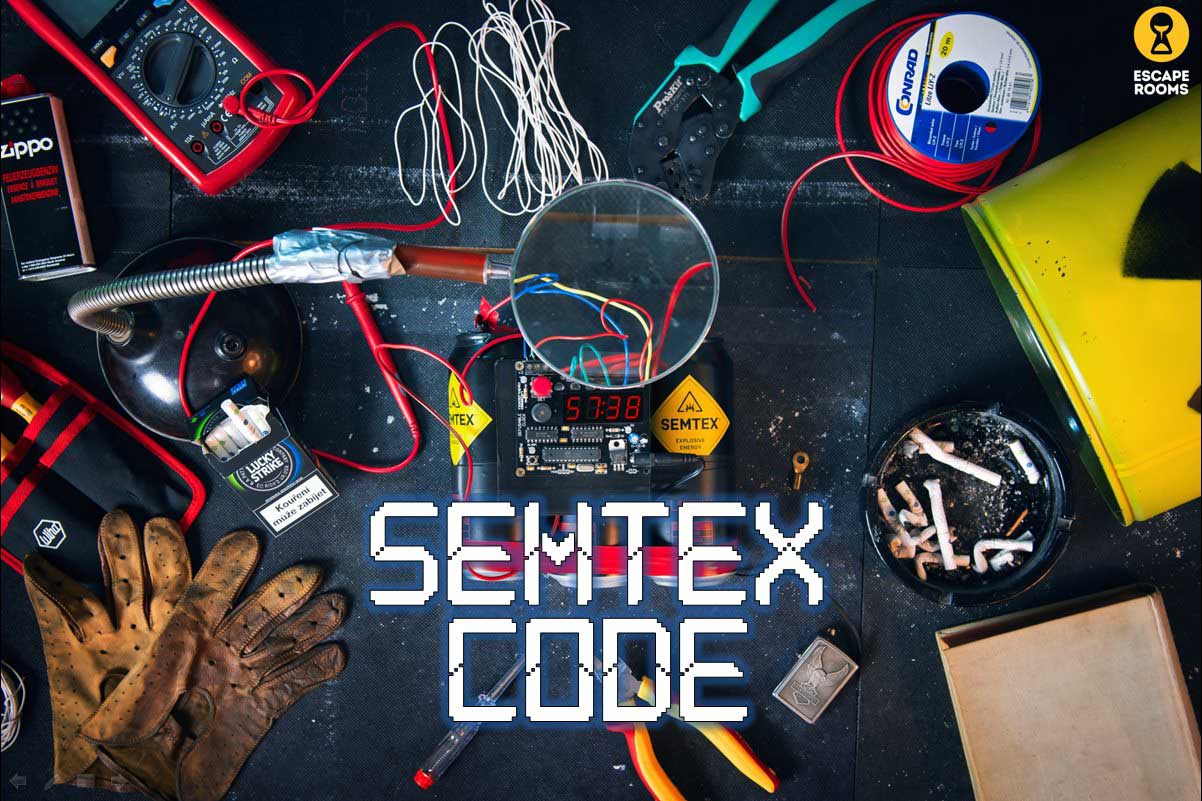 Fotografie z únikové hry Kód semtex od společnosti Escape Rooms Prague(1 / 1)