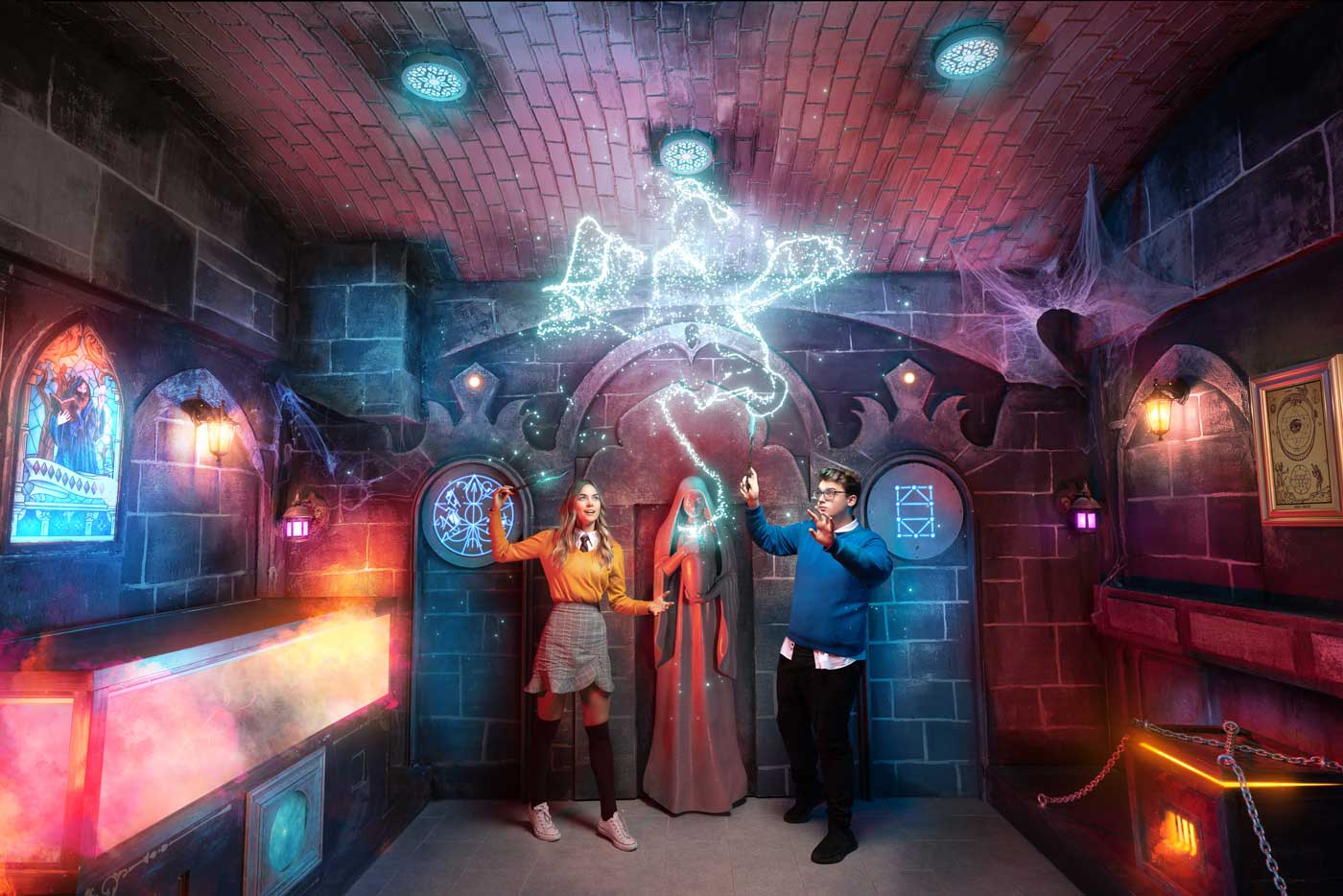Fotografie z únikové hry Čarodějnická škola magie a kouzel 2 od společnosti Questerland(1 / 11)