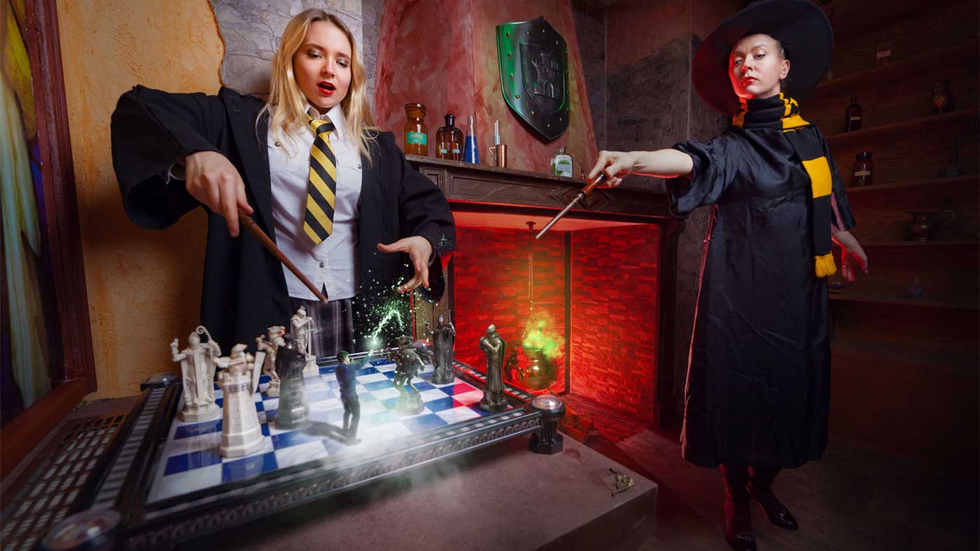 Fotografie z únikové hry Únik z čarodějnické školy magie a kouzel od společnosti Questerland(3 / 9)